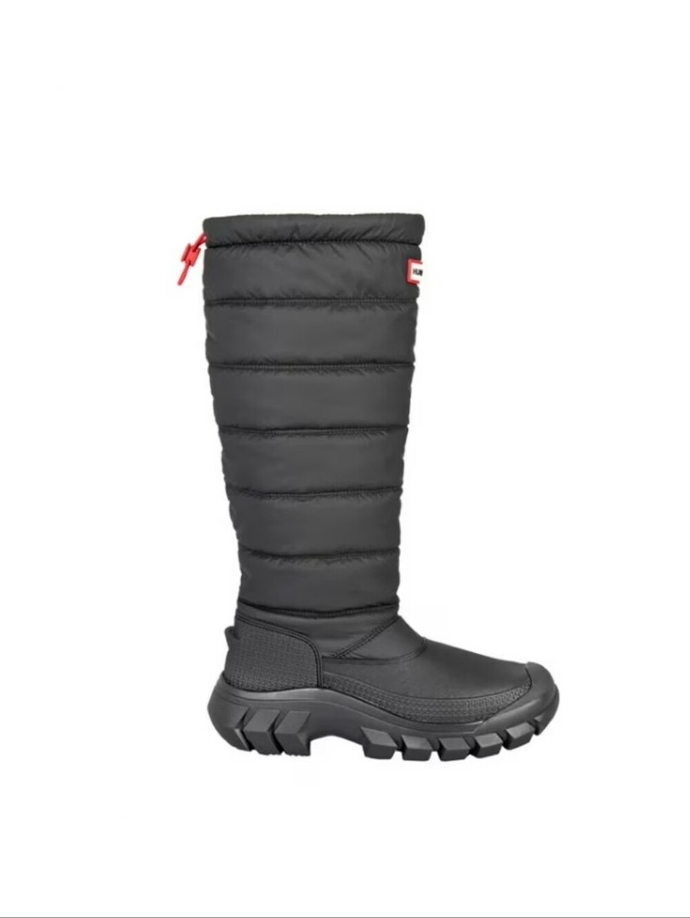 Hunter Intrepid Tall Snow Boot Black Waterproof Insulated UK 5 EU 38 US 7 - Picture 3 of 9